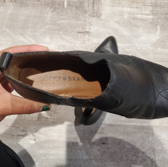 Lucky Brand Leather Booties - Picture 2 of 6